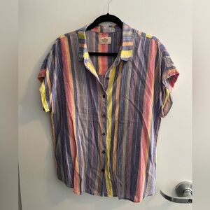 Marine Layer - x large colorful stripe button down